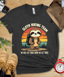 Sloth Hiking team Shirt
