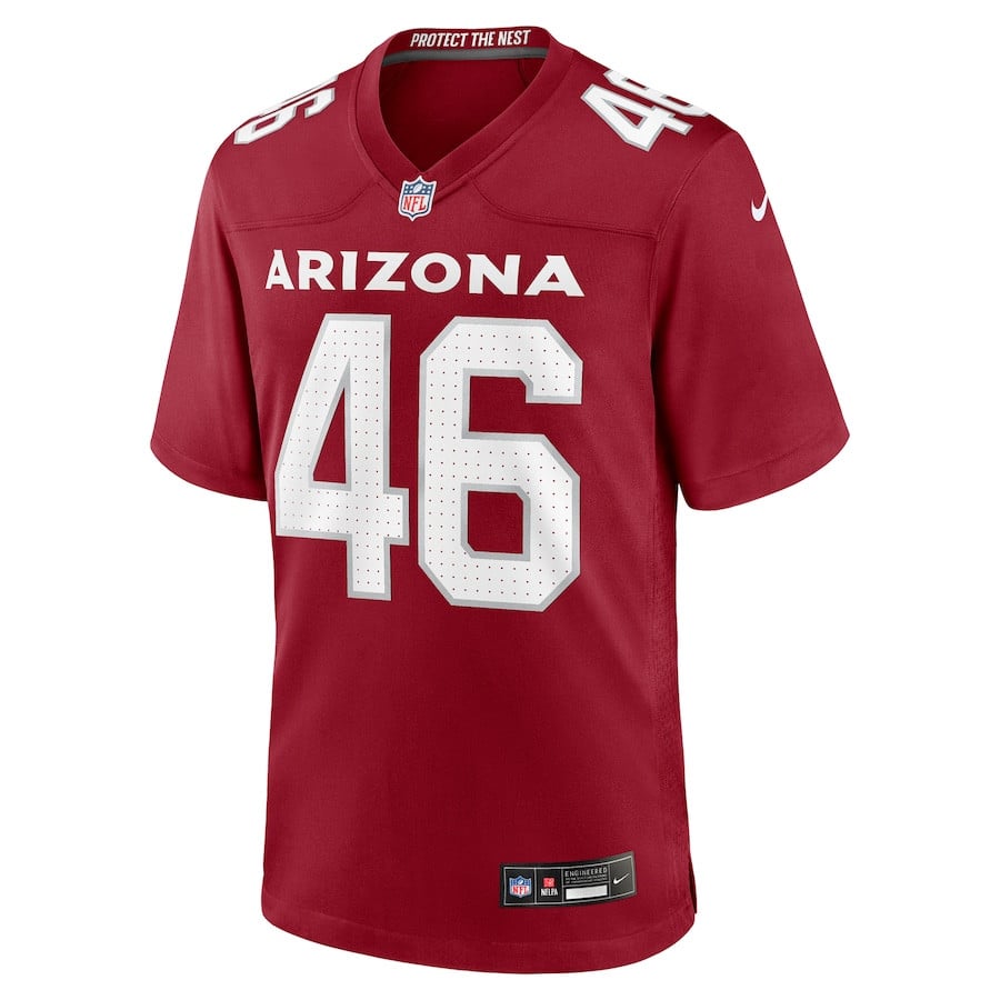 Aaron Brewer 46 Arizona Cardinals Team Game Men Jersey - Cardinal JS8791 nicesnker - Image 2