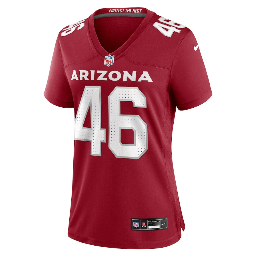 Aaron Brewer 46 Arizona Cardinals Women's Game Jersey - Cardinal JS6398 nicesnker - Image 2
