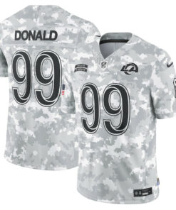 Aaron Donald 99 Los Angeles Rams 2024 Salute to Service Retired Player Limited Men Jersey - Arctic Camo JS7360 nicesnker
