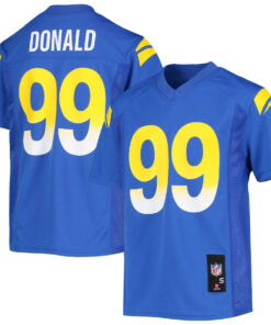 Aaron Donald 99 Los Angeles Rams YOUTH Jersey - Royal JS9434 nicesnker