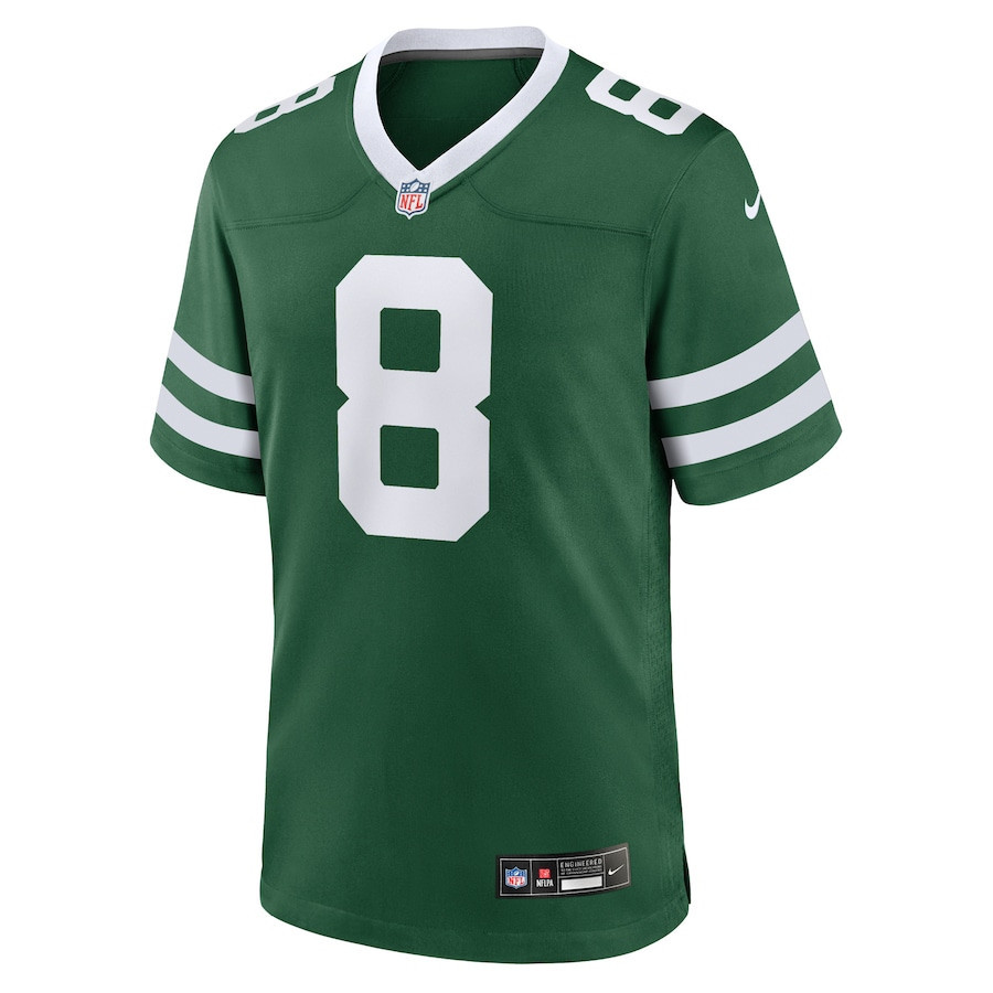 Aaron Rodgers 8 New York Jets Game Jersey - Men, Legacy Green JS4959 nicesnker - Image 2