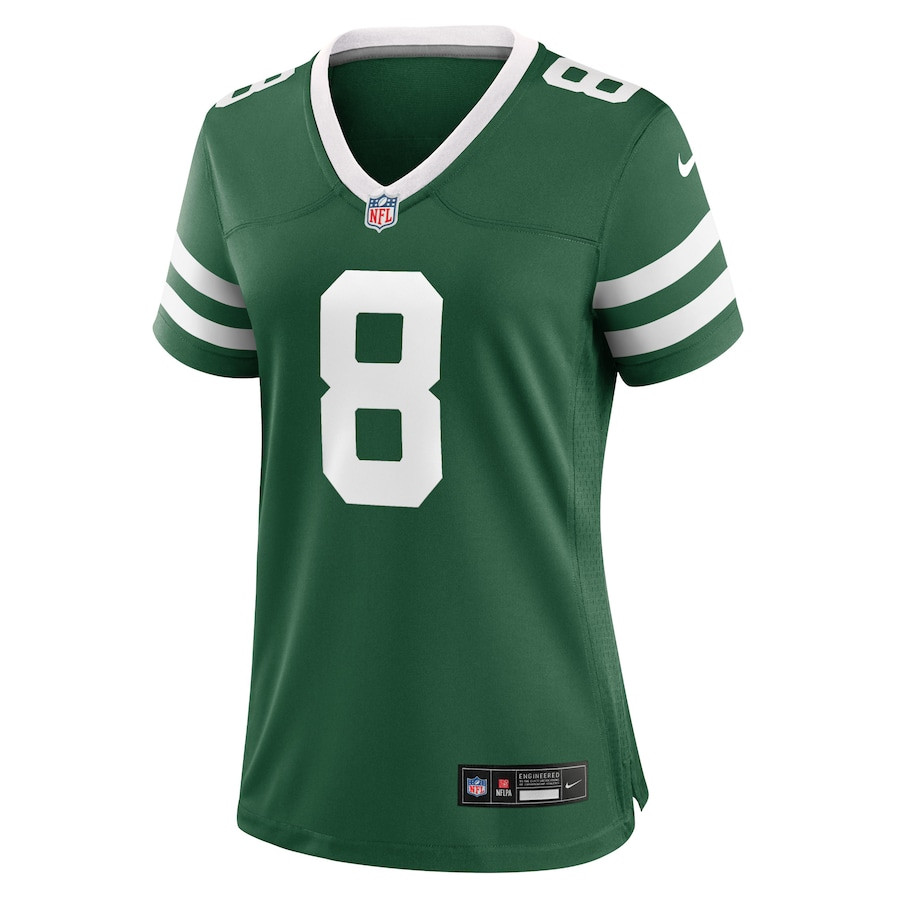 Aaron Rodgers 8 New York Jets Game Women Jersey - Legacy Green JS1131 nicesnker - Image 2