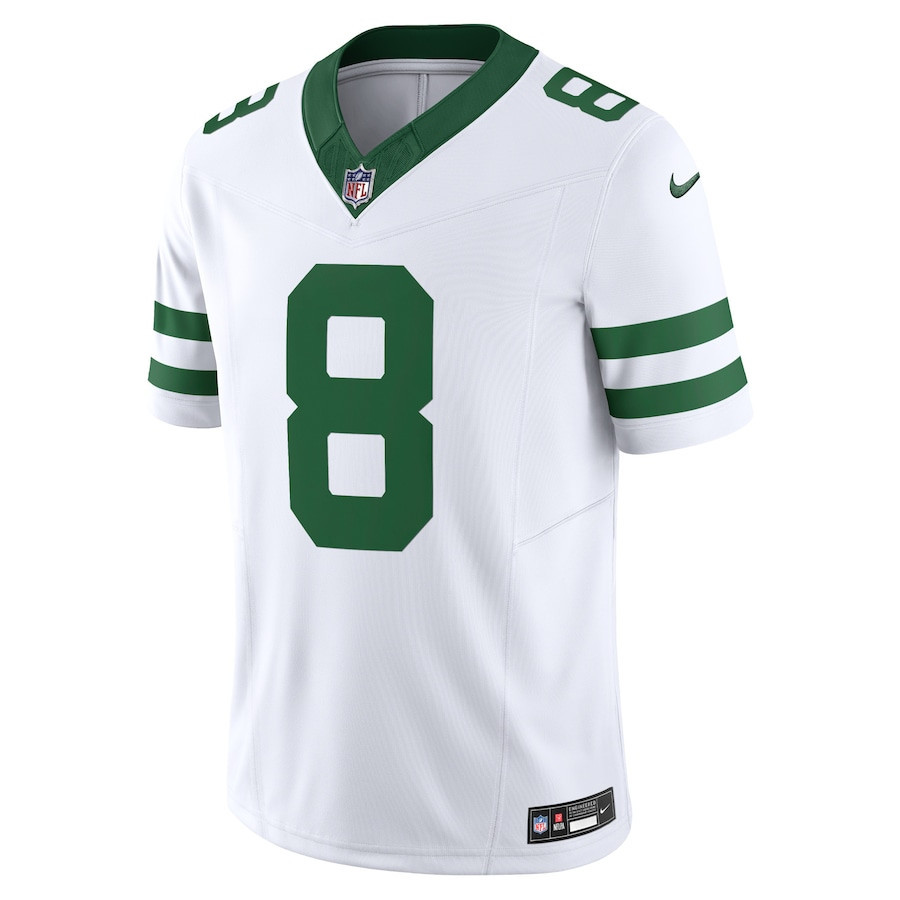 Aaron Rodgers 8 New York Jets Vapor F.U.S.E. Limited Jersey - Men, Legacy White JS8819 nicesnker - Image 2