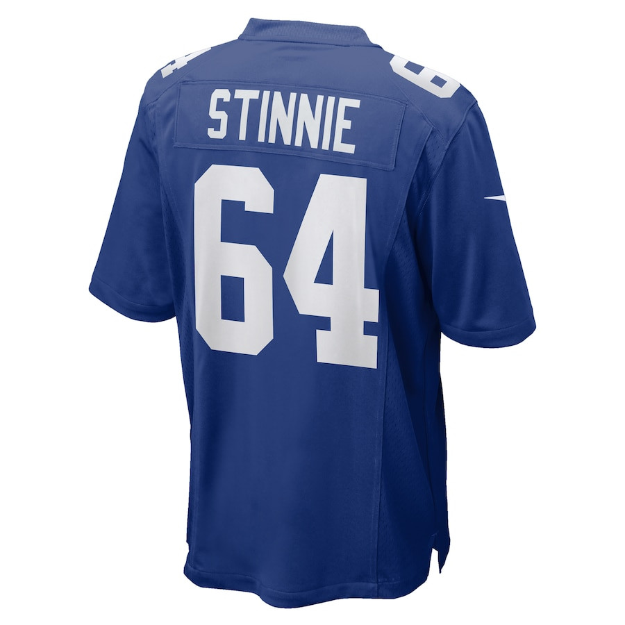 Aaron Stinnie 64 New York Giants Team Game Men Jersey - Royal JS1976 nicesnker - Image 3