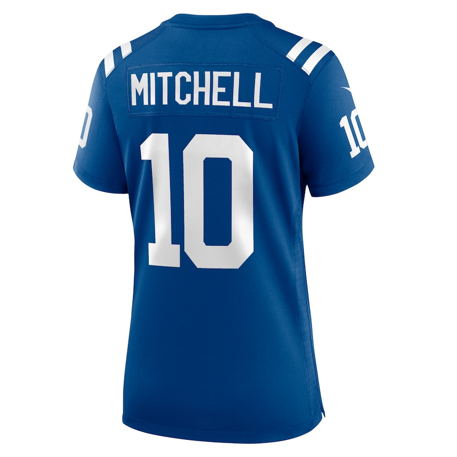 Adonai Mitchell 10 Indianapolis Colts Women's Game Jersey - Royal JS8150 nicesnker - Image 3