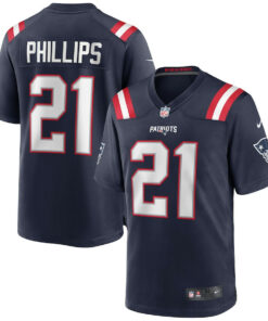 Adrian Phillips 21 New England Patriots Men Game Jersey - Navy JS4631 nicesnker