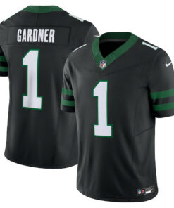 Ahmad Sauce Gardner 1 New York Jets Alternate Vapor F.U.S.E. Limited Jersey - Men, Legacy Black JS6247 nicesnker