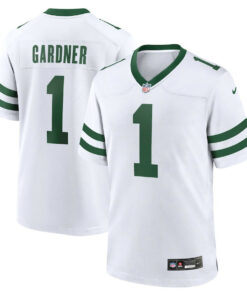 Ahmad Sauce Gardner 1 New York Jets Game Jersey - Men, Legacy White JS2313 nicesnker