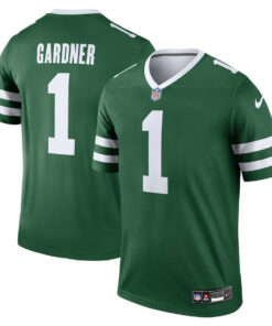Ahmad Sauce Gardner 1 New York Jets Legend Jersey - Men, Legacy Green JS4257 nicesnker
