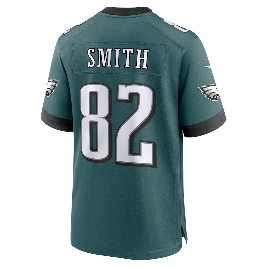 Ainias Smith 82 Philadelphia Eagles Team Game Men Jersey - Midnight Green JS8036 nicesnker - Image 3