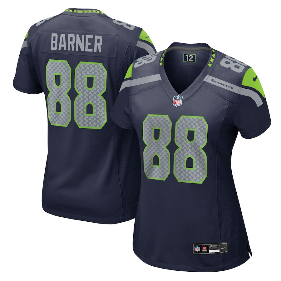A.J. Barner 88 Seattle Seahawks Women's Team Game Jersey - College Navy JS2443 nicesnker
