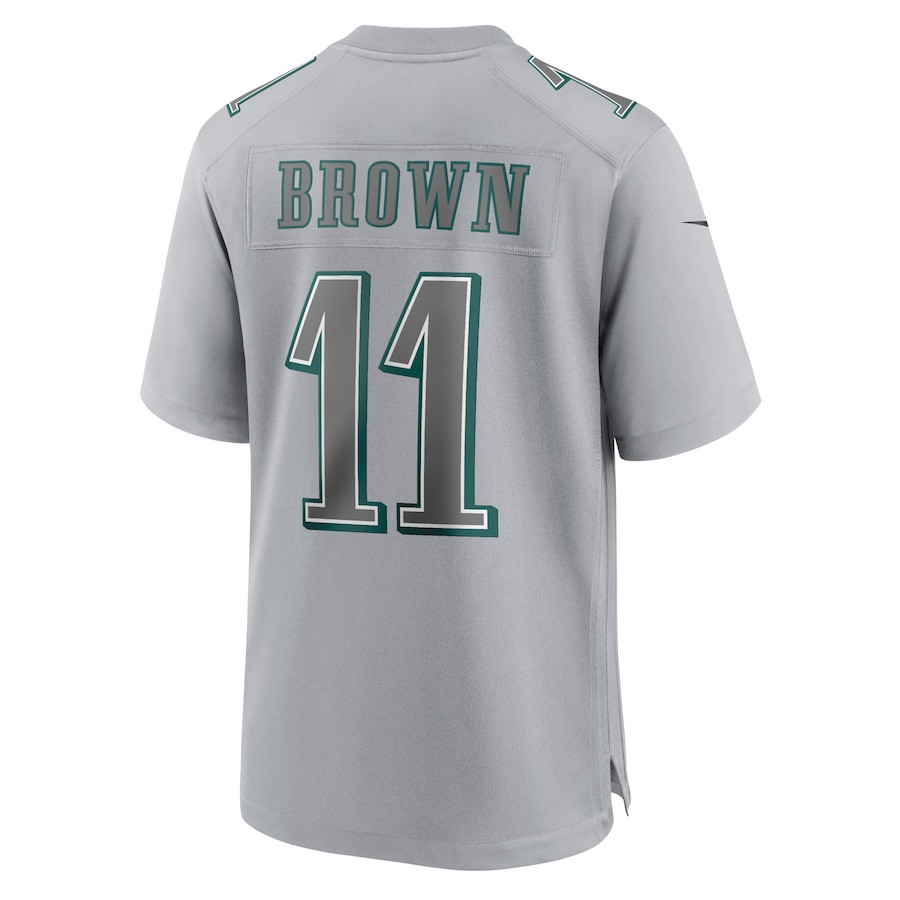 A.J. Brown 11 Philadelphia Eagles Men Atmosphere Fashion Game Jersey - Gray JS2707 nicesnker - Image 3