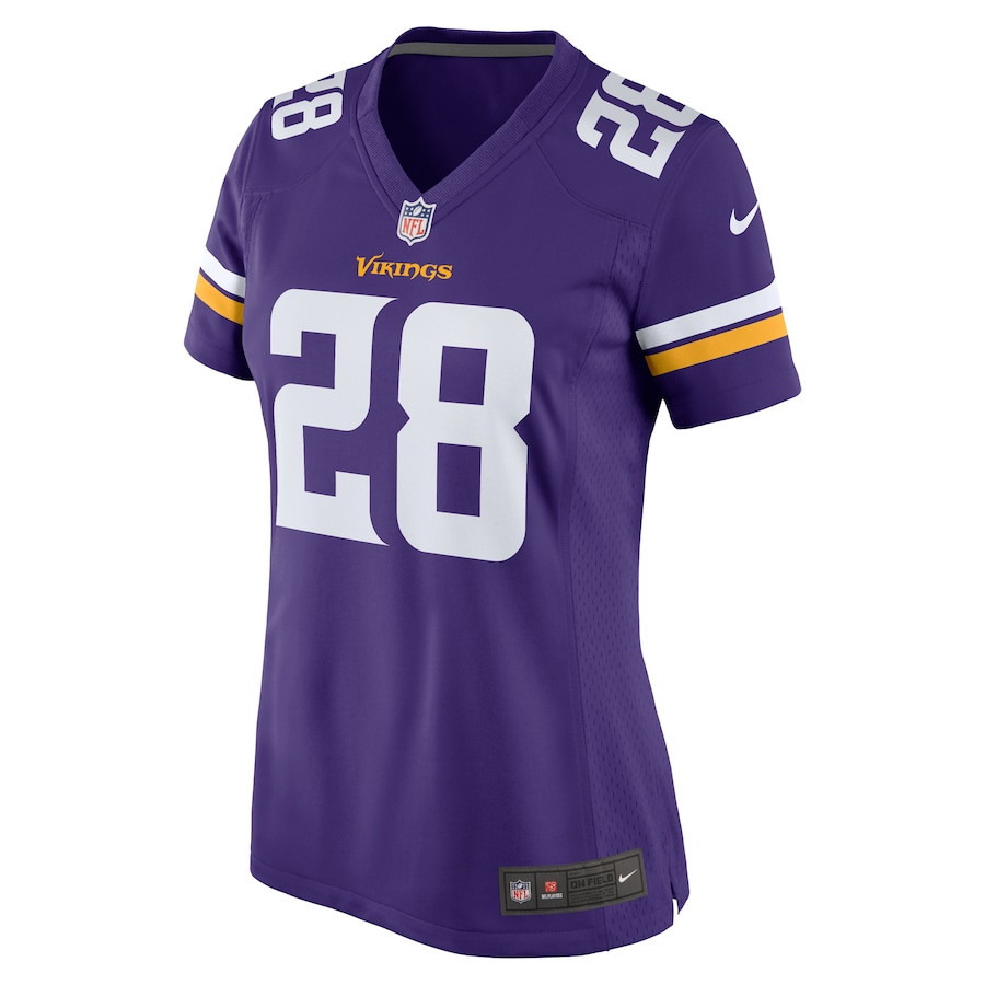 A.J. Green III 28 Minnesota Vikings Team Game Women Jersey - Purple JS2798 nicesnker - Image 2