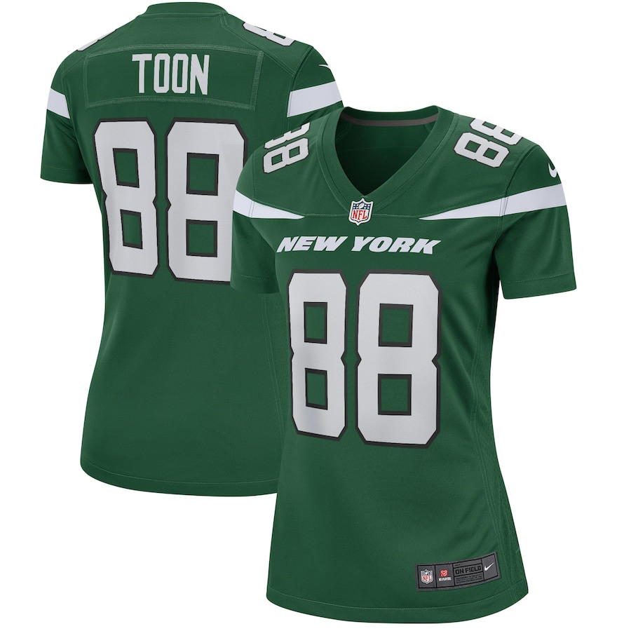 Al Toon 88 New York Jets Women Game Retired Jersey - Gotham Green JS3562 nicesnker