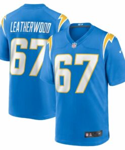 Alex Leatherwood 67 Los Angeles Chargers Team Game Men Jersey - Powder Blue JS3200 nicesnker