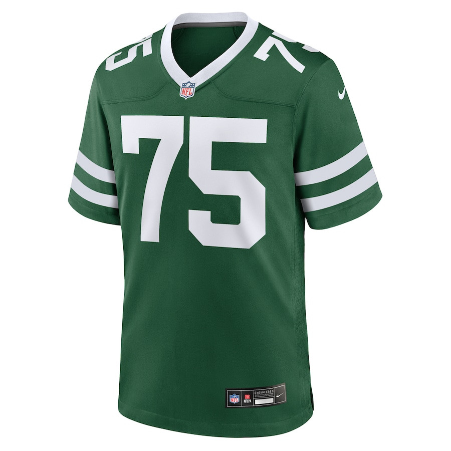 Alijah Vera-Tucker 75 New York Jets Team Game Men Jersey - Legacy Green JS3426 nicesnker - Image 2