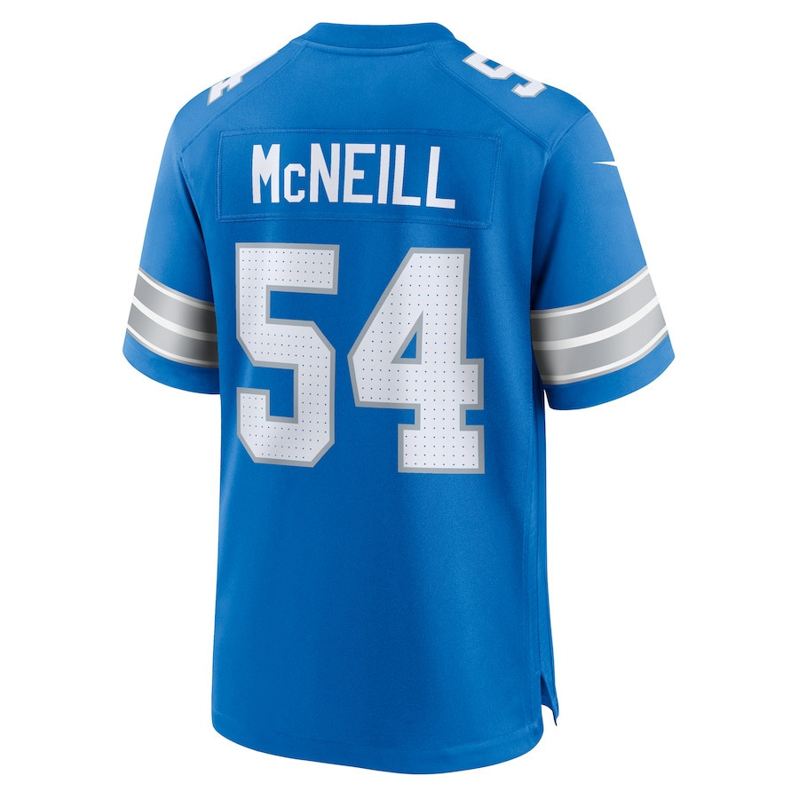 Alim McNeill #54 Detroit Lions Super Bowl LIX YOUTH Jersey - Blue JS3710 nicesnker - Image 3