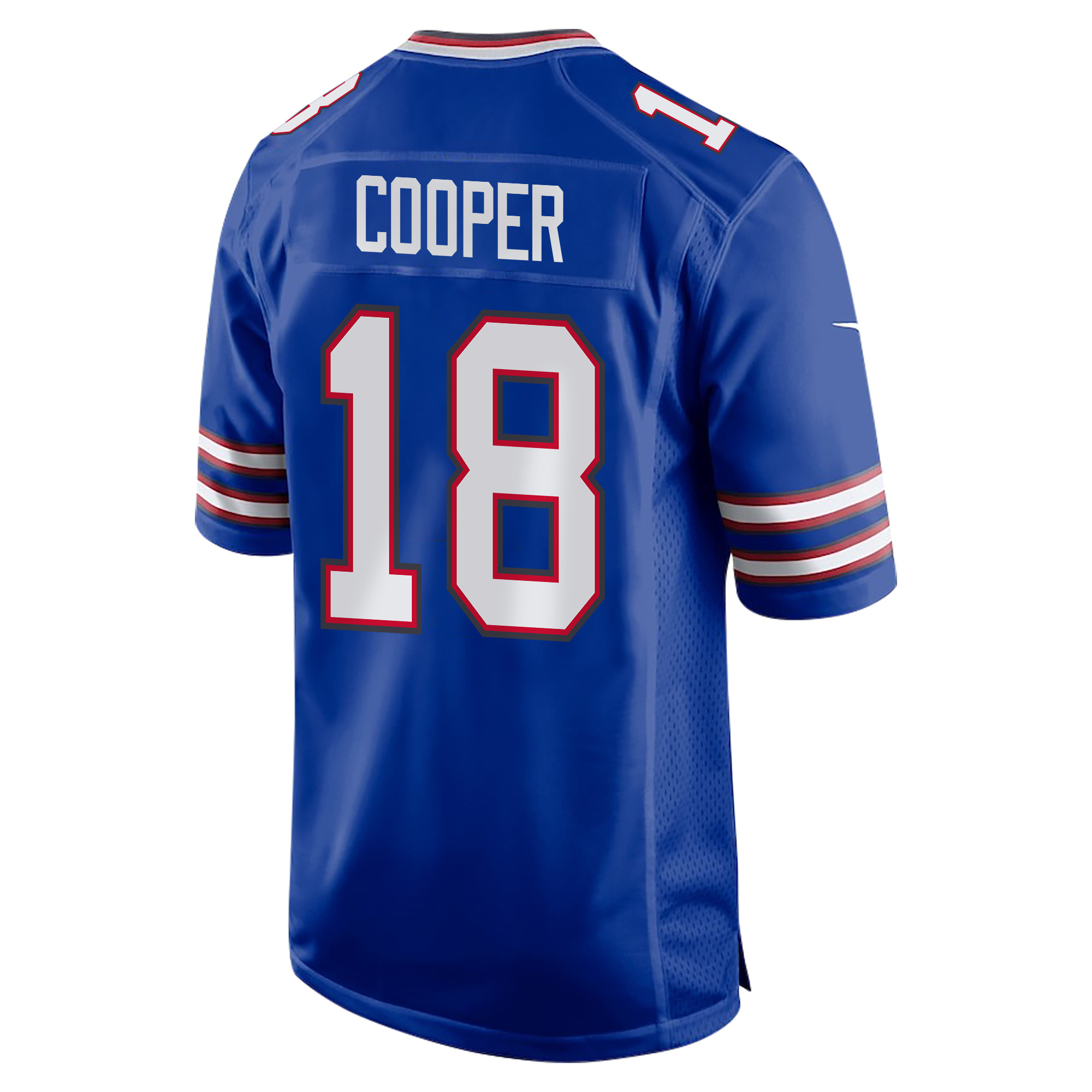 Amari Cooper 18 Buffalo Bills Super Bowl LIX 'New Orleans - Where Legends Are Made' EMBROIDERED Game Men Jersey - Royal JS1347 nicesnker - Image 2