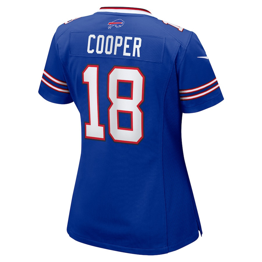 Amari Cooper #18 Buffalo Bills Super Bowl LIX Women's Jersey - Royal JS5811 nicesnker - Image 3