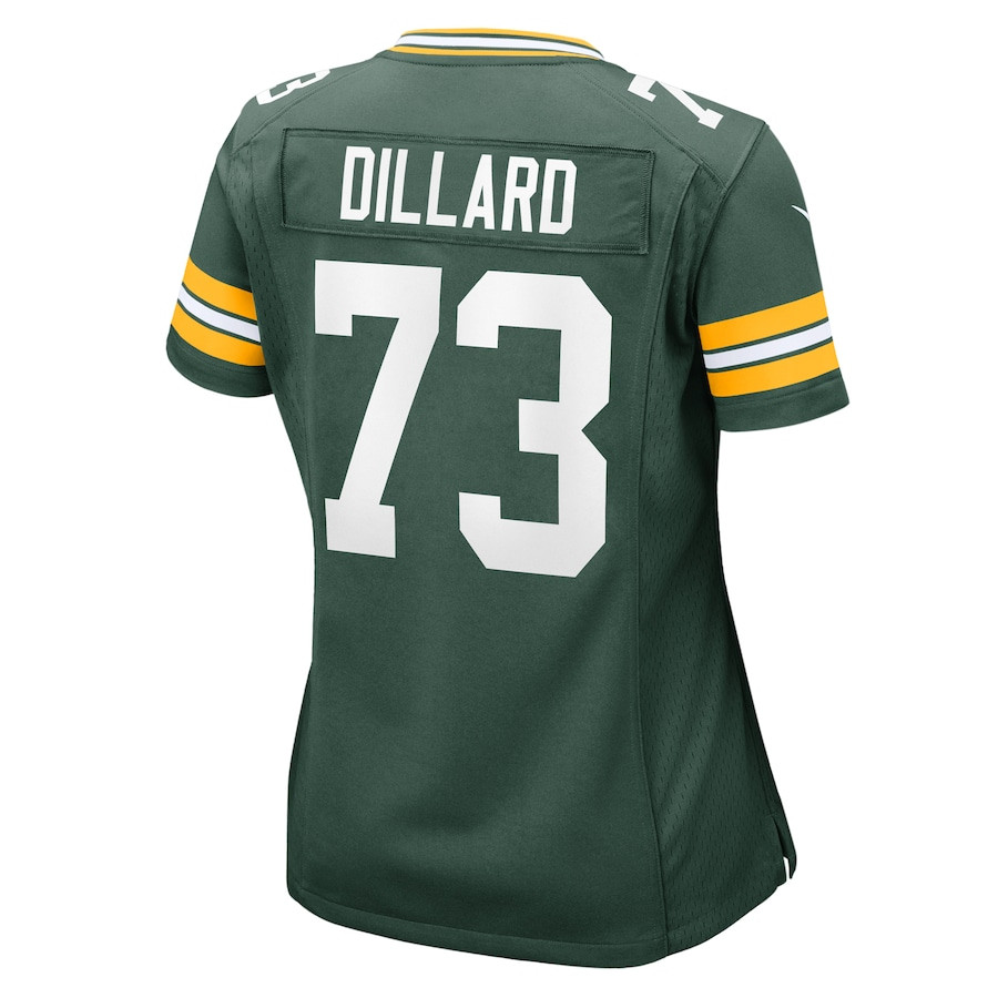 Andre Dillard 73 Green Bay Packers Women's Game Jersey - Green JS3546 nicesnker - Image 3