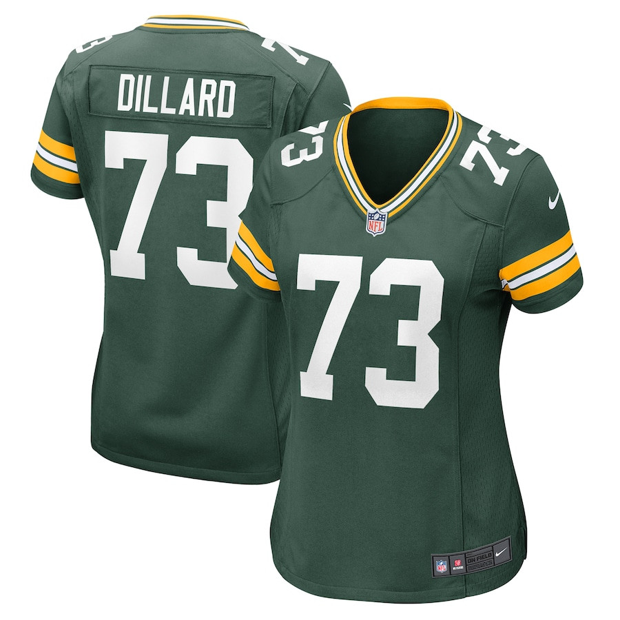 Andre Dillard 73 Green Bay Packers Women's Game Jersey - Green JS3546 nicesnker