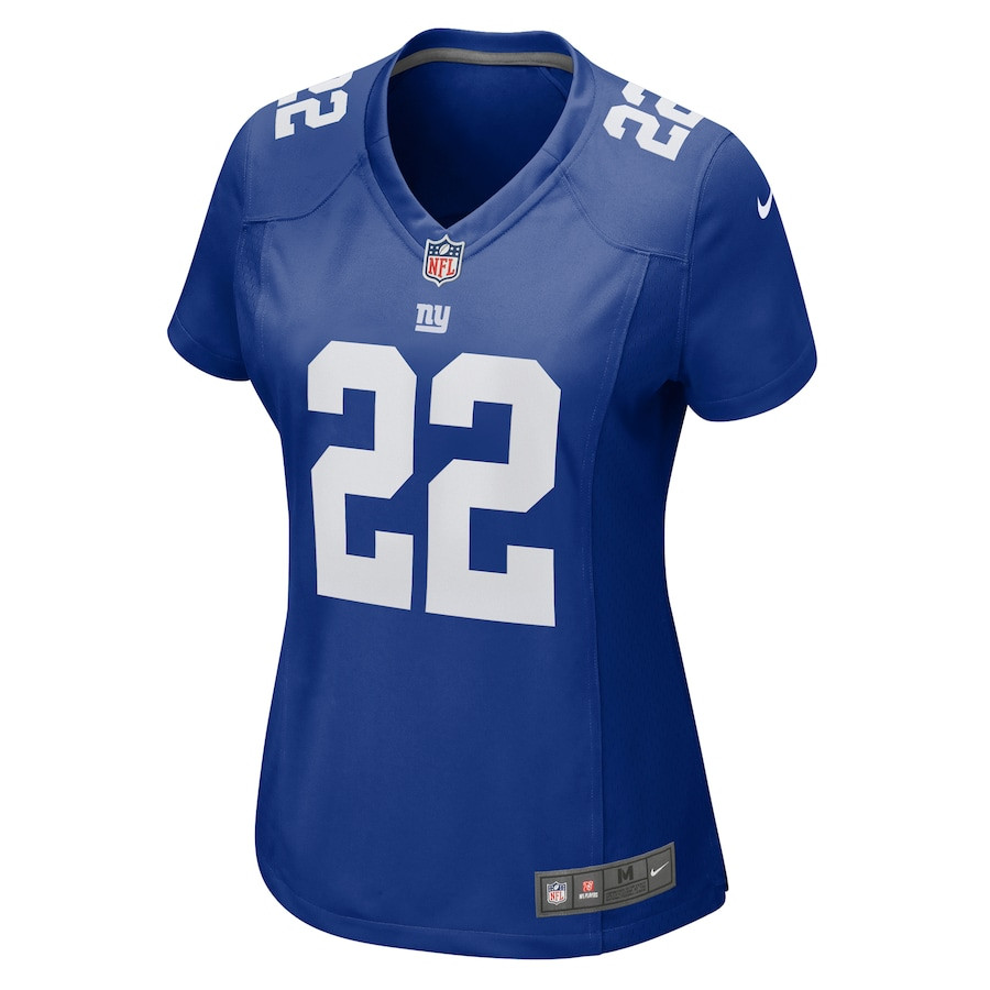 Andru Phillips 22 New York Giants Women's Game Jersey - Royal JS4151 nicesnker - Image 2