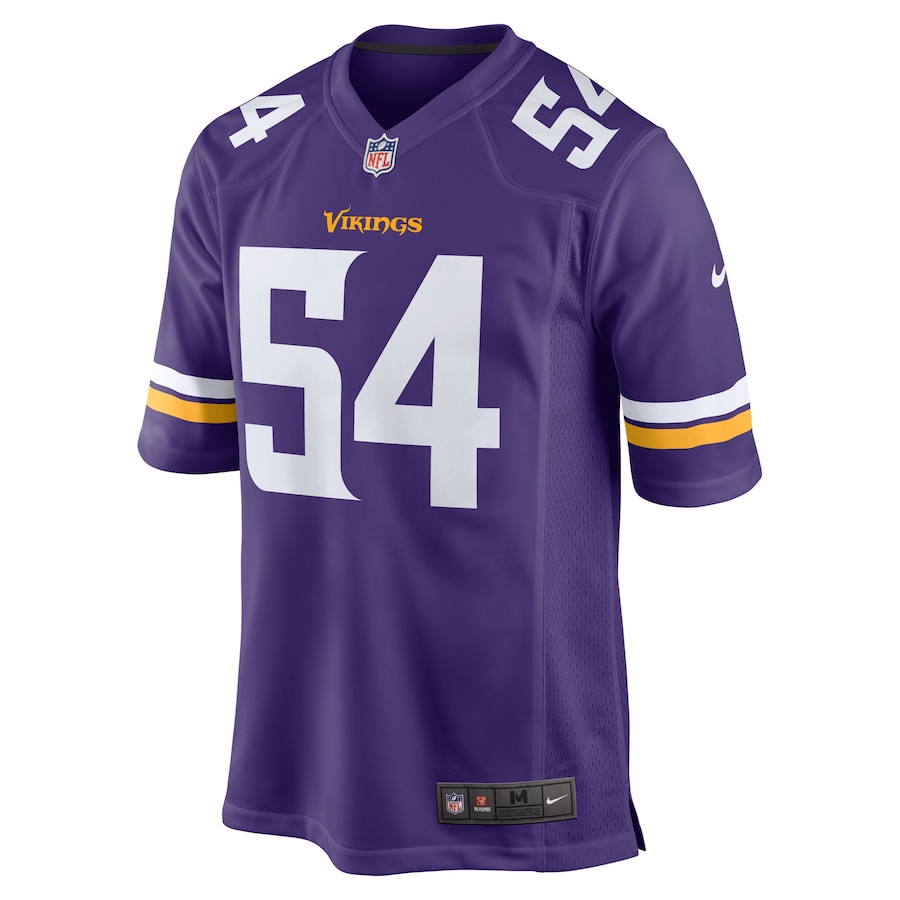 Anthony Barr 54 Minnesota Vikings Game Men Jersey - Purple JS4847 nicesnker - Image 2