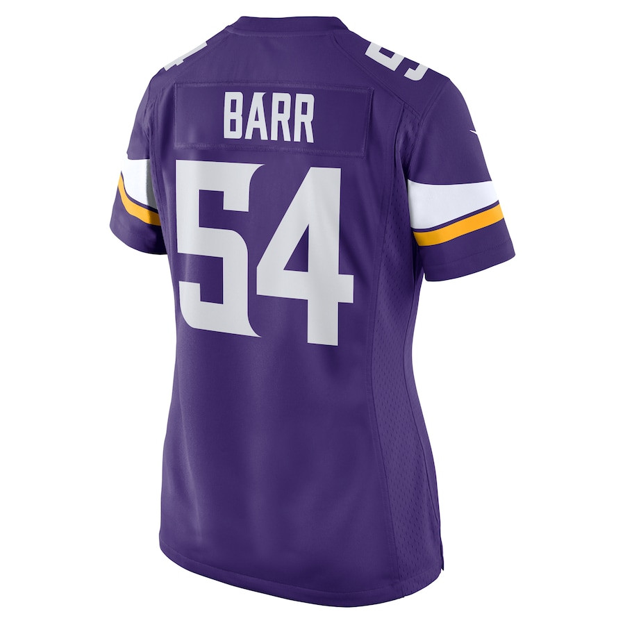 Anthony Barr 54 Minnesota Vikings Game Women Jersey - Purple JS6819 nicesnker - Image 3