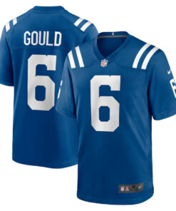 Anthony Gould 6 Indianapolis Colts Game Men Jersey - Royal JS7580 nicesnker