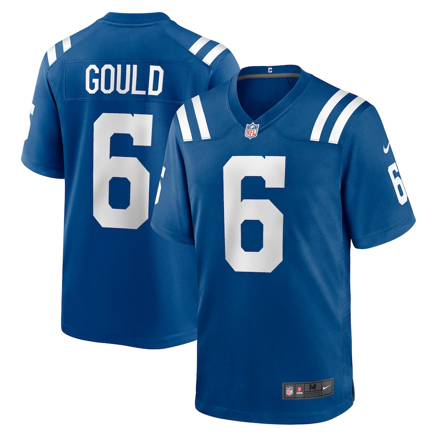 Anthony Gould 6 Indianapolis Colts Game Men Jersey - Royal JS7580 nicesnker