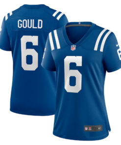 Anthony Gould 6 Indianapolis Colts Women's Game Jersey - Royal JS4117 nicesnker