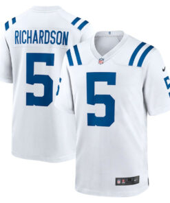 Anthony Richardson 5 Indianapolis Colts Game Men Jersey - White JS9312 nicesnker