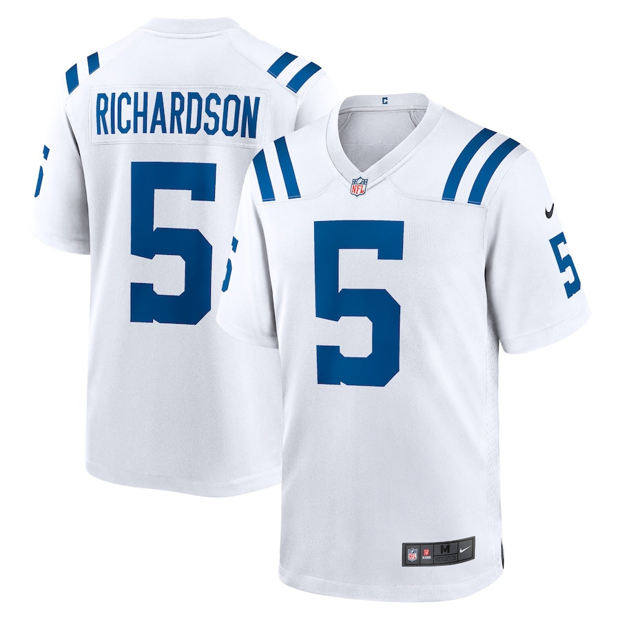 Anthony Richardson 5 Indianapolis Colts Game Men Jersey - White JS9312 nicesnker