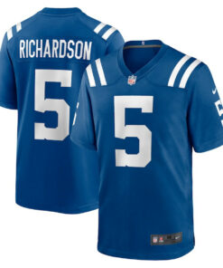Anthony Richardson 5 Indianapolis Colts Player Game Men Jersey - Royal JS2627 nicesnker