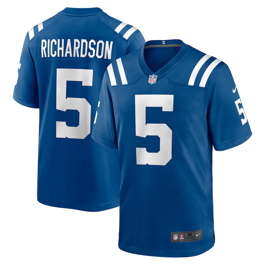 Anthony Richardson 5 Indianapolis Colts Player Game Men Jersey - Royal JS2627 nicesnker