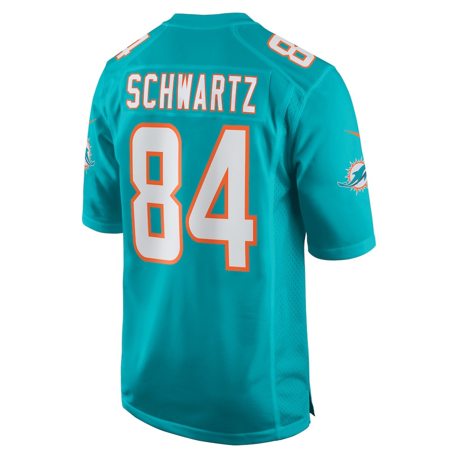 Anthony Schwartz 84 Miami Dolphins Game Men Jersey - Aqua JS6209 nicesnker - Image 3