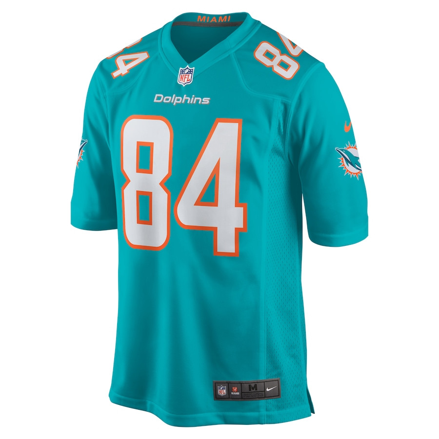 Anthony Schwartz 84 Miami Dolphins Game Men Jersey - Aqua JS6209 nicesnker - Image 2