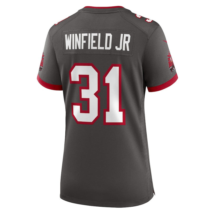 Antoine Winfield Jr. 31 Tampa Bay Buccaneers Women Game Jersey - Pewter JS9145 nicesnker - Image 3