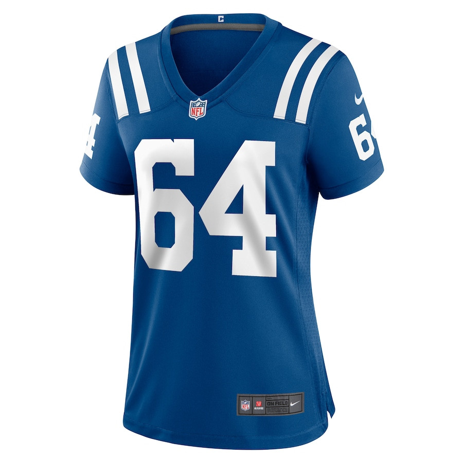 Arlington Hambright 64 Indianapolis Colts Women's Game Jersey - Royal JS1839 nicesnker - Image 2