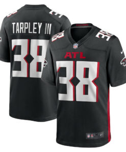 Arnold Tarpley III 38 Atlanta Falcons Game Jersey - Black JS5062 nicesnker