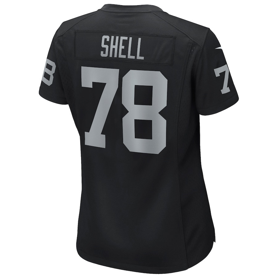 Art Shell 78 Las Vegas Raiders Women Game Retired Jersey - Black JS5052 nicesnker - Image 3