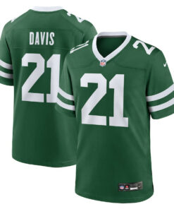 Ashtyn Davis 21 New York Jets Team Game Men Jersey - Legacy Green JS8195 nicesnker