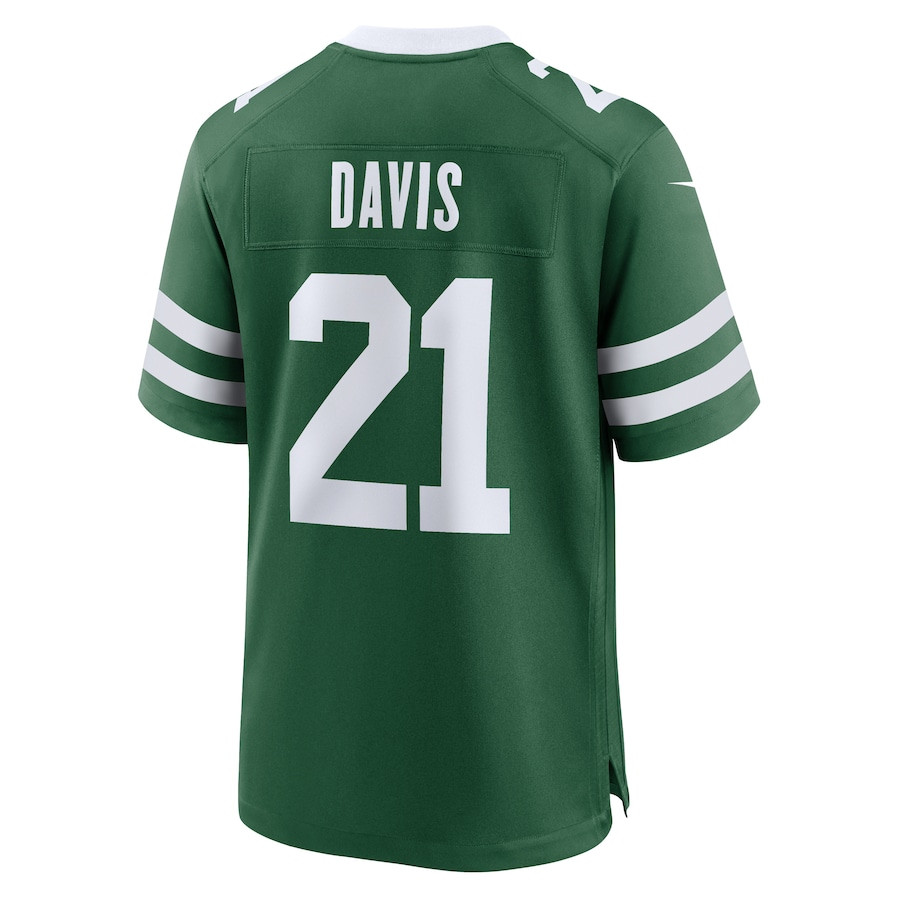 Ashtyn Davis 21 New York Jets Team Game Men Jersey - Legacy Green JS8195 nicesnker - Image 3