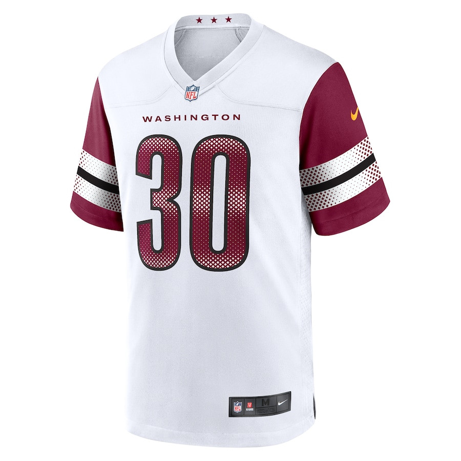 Austin Ekeler 30 Washington Commanders Game Men Jersey - White JS4437 nicesnker - Image 2