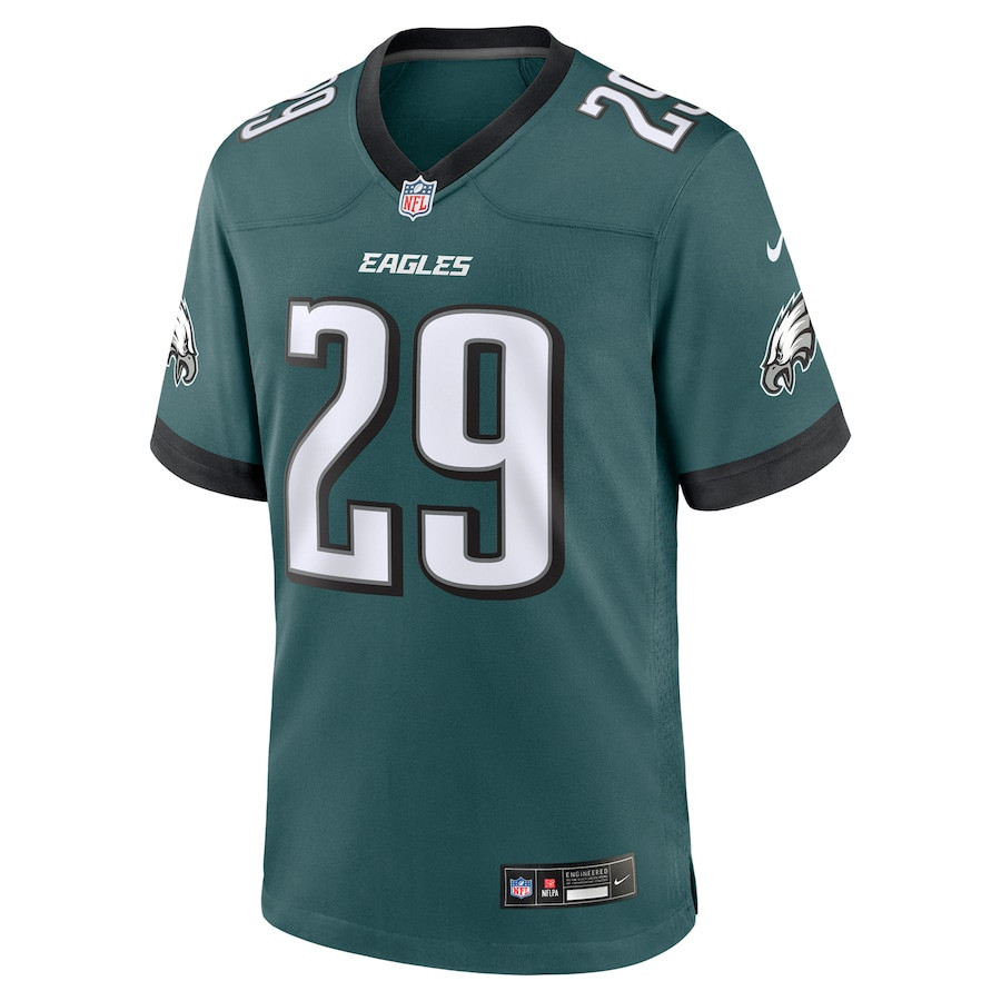 Avonte Maddox 29 Philadelphia Eagles Team Game Men Jersey - Midnight Green JS8877 nicesnker - Image 3