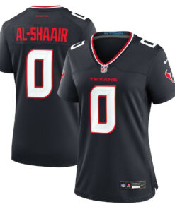 Azeez Al-Shaair 0 Houston Texans Team Game Women Jersey - Navy JS5533 nicesnker
