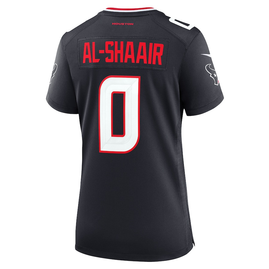 Azeez Al-Shaair 0 Houston Texans Team Game Women Jersey - Navy JS5533 nicesnker - Image 3