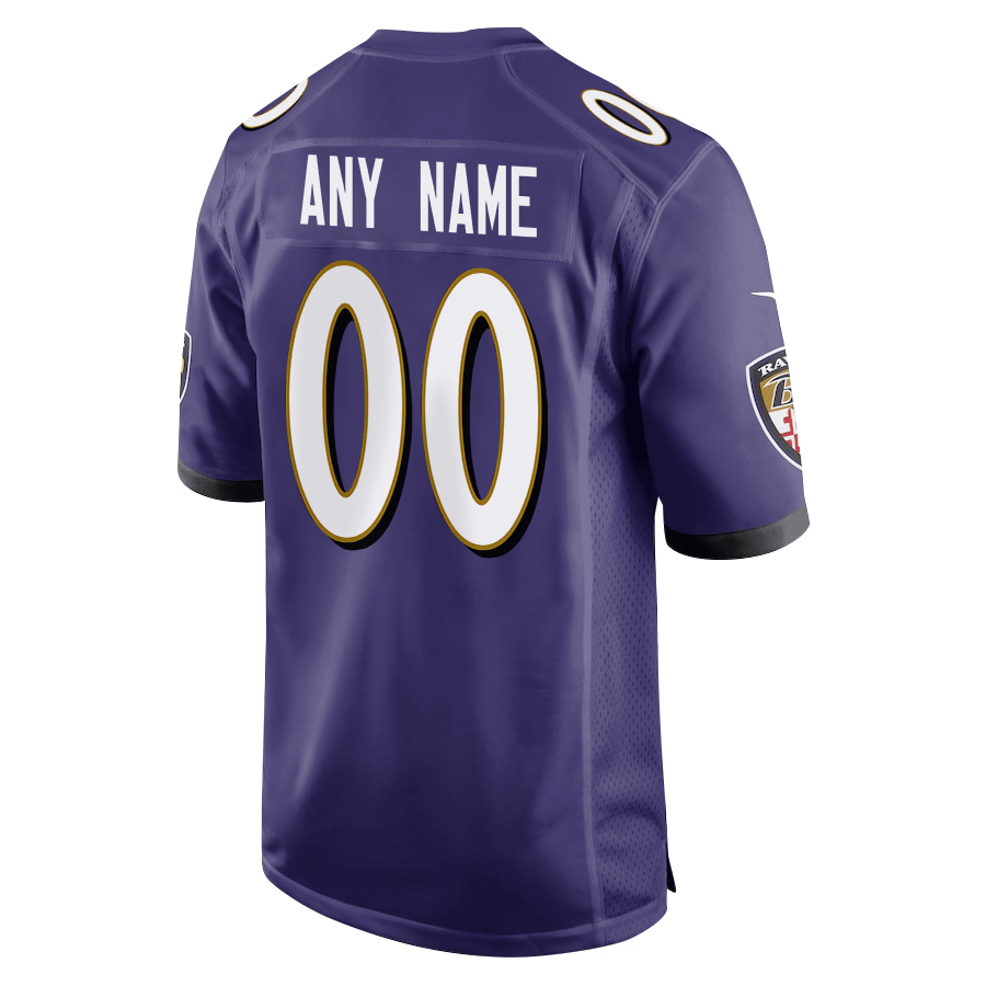 Baltimore Ravens vs. San Francisco 49ers Super Bowl LVIII Matchup Game Custom Men Jersey - Purple JS7028 nicesnker - Image 3