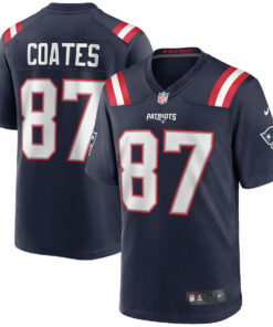 Ben Coates 87 New England Patriots Men Game Retired Jersey - Navy JS4120 nicesnker